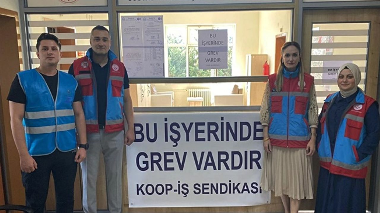 Koop-İş Sendikası grev kararı aldı: SYDV çalışanları iş bıraktı