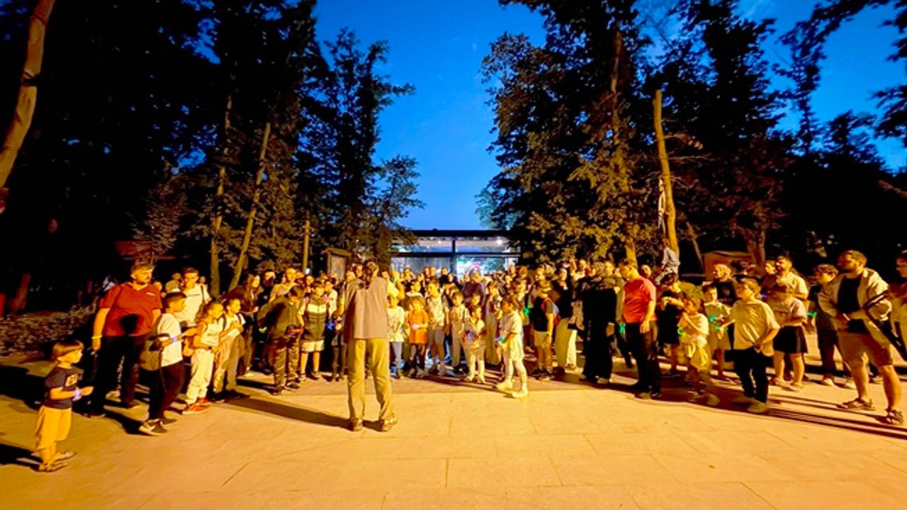 Ormanya’da çocuklara özel gece yürüyüşü
