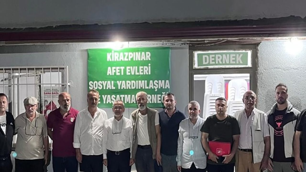 YRP ENGİN KILIÇ ; KİRAZPINAR MAHALLESİ GÜMÜŞHANELİLER YALNIZ DEĞİLLLER.