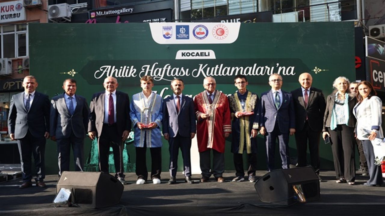Ahilik Haftası Kocaeli'de coşkuyla kutlandı