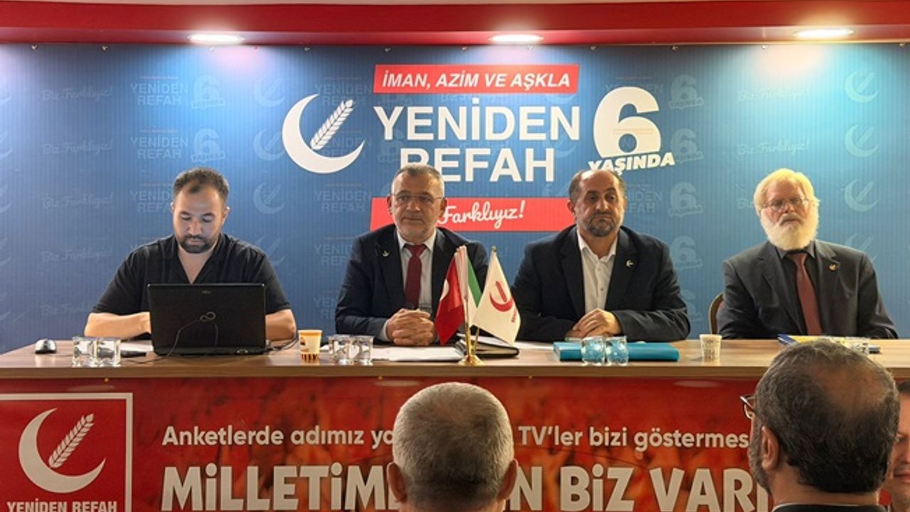 Yeniden Refah Partisi Gebze İlçe Divan toplantısı yapıldı!