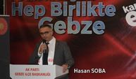 AK Parti Gebze İlçe Başkanı Hasan SOBA'nın Konuşması