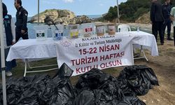 Sardala Koyu’ndan 30 poşet atık toplandı