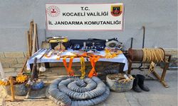Orman içerisinde  tarihi eser kazısı yapan 5 kişi yakalandı!