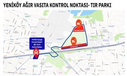 Başiskele Kavşağı’nda Tır ve kamyonlar için yasak başlıyor