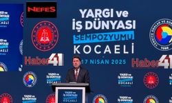 Adalet Bakanı Yılmaz Tunç Yargı ve İş Dünyası Sempozyumuna katıldı