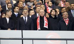CUMHURBAŞKANI ERDOĞAN TRİBÜNDE
