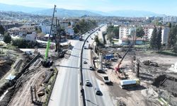 Başiskele Kavşağı Projesi’nde Fore kazıklar çakılıyor