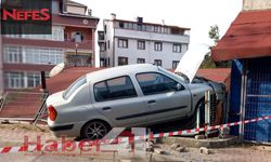 Gebze’de Akılalmaz Kaza: Savrulan Araç Evin Çatısında Durdu