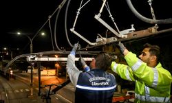 Tramvayda 7/24 durmaksızın hizmet