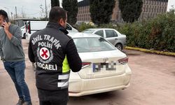 Kocaeli’de korsan taksicilik yapan şahıs cezadan kaçamadı!