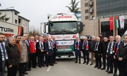 Gebze Ticaret Odasının Yardım Tırları Gazze’ye Ulaştırılmak Üzere Dualarla Uğurlandı