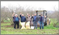 Kocaeli'de gübreler toprakla buluşuyor, yüzler gülüyor