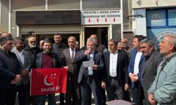 SAADET PARTİSİ’NDEN ÇAYIROVA’DA "ZULME LANET" HAYKIRIŞI!