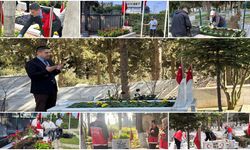 Aile ve Sosyal Hizmetler İl Müdürlüğünden Şehitliklere Vefa Ziyareti