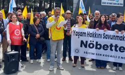 Gebze’de eğitimde şiddete karşı oturma eylemi: “Yaşam hakkını savunuyoruz”