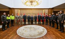 Polis Teşkilatından Vali Aktaş’a 181. Yıl Ziyareti