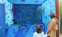 Lokomotif Çocuk Köyü’nde geri dönüşüm rüzgârı