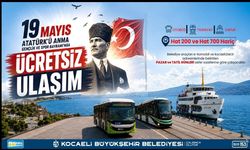 19 Mayıs’ta toplu taşıma ücretsiz