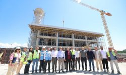 Başkan Büyükakın cami ve otopark projesini yerinde inceledi