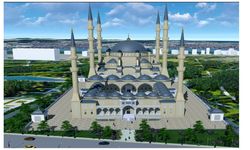 10 bin kişilik dev caminin yapımı için start verildi