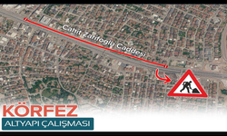 Körfez Cahit Zarifoğlu Caddesi trafiğe kapatılacak
