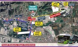 Kocaeli Büyükşehir Belediyesi Türkiye-Fransa maçının ulaşım planını hazırladı