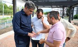 Başkan Kocaman Ataevler Kent Çarşısı’nda Çalışmaları İnceledi