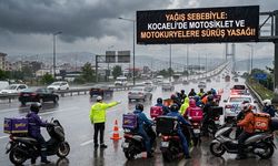 Kocaeli’de Motosiklet ve Motokuryelere Yağış Yasağı!