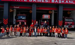 Minikler itfaiyeyi yakından tanıdı