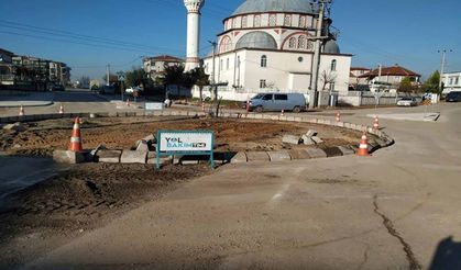    Başiskele Tınaztepe’de dönel kavşak yapıldı