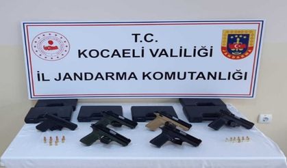 Jandarma'dan ruhsatsız silah operasyonu!