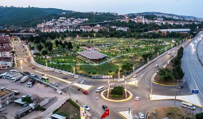 Derince Millet Bahçesi’nde çevre yolları tamam