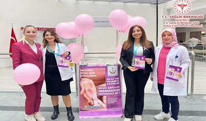 Gebze Fatih Devlet Hastanesi, "1-31 Ekim Meme Kanseri Farkındalık Ayı" etkinliği düzenledi