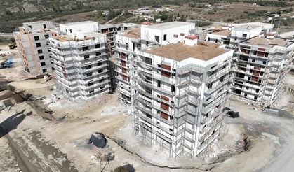 Tavşancıl TOKİ Konutları Hızla Yükseliyor
