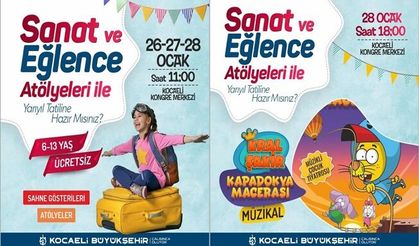 Büyükşehir’den yarıyıl tatilinde renkli atölyeler