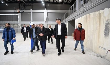 ÇAKIR VE KOCAMAN ÇALIŞMALARI YERİNDE İNCELEDİ