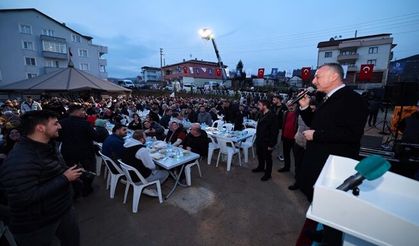 Yörükler Derince’deki iftarda buluştu