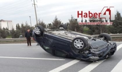 Gebze D100'de Kaza 4 Yaralı
