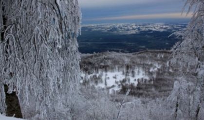Kartepe'de Kar Kalınlığı 1 Metreyi Geçti