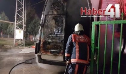 Minibüs Kül Oldu