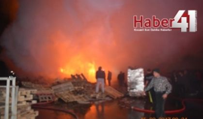 Gebze Kirazpınar'da Korkutan Yangın