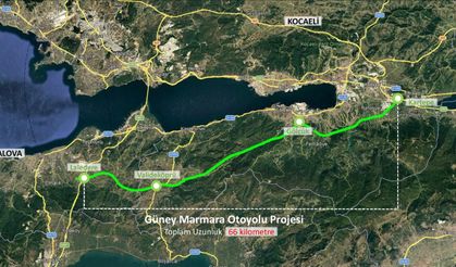 Kocaeli-Yalova Otoyolu’nda 78 kilometrelik dev proje için planlar onaylandı