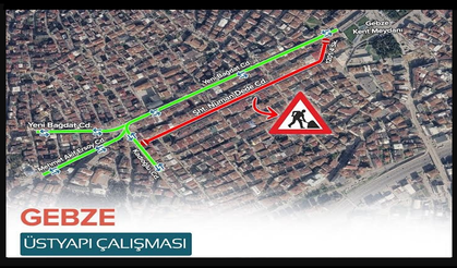Şehit Numan Dede Caddesi geçici olarak trafiğe kapatılıyor