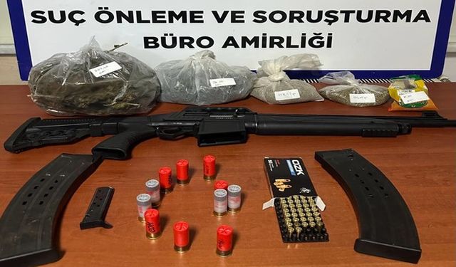 Kartepe'de bir eve uyuşturucu baskını!