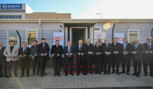 İMES Organize Sanayi Bölgesi 112 Acil Sağlık İstasyonu hizmete açıldı