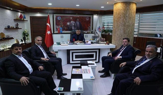 Mustafa Türel’den Türk Metal’e taziye ziyareti