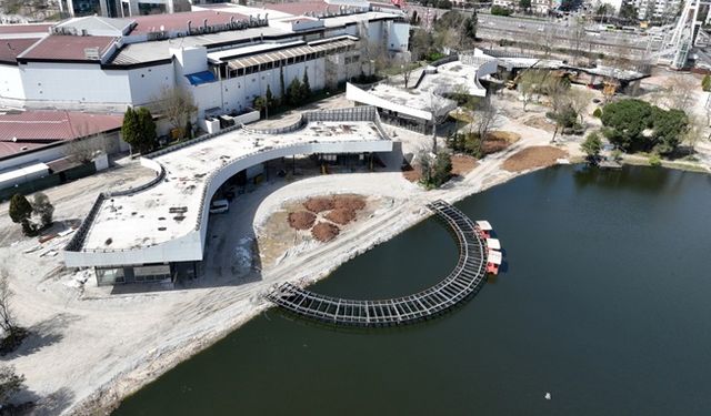 İzmit Millet Bahçesi şekillenmeye başladı