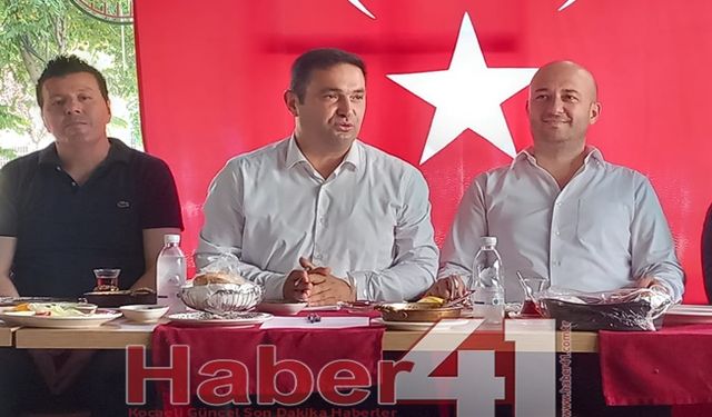 MHP Gebze İlçe Başkanı Ali Yalsız ve Yöneticiler Basınla Bir Araya Geldi
