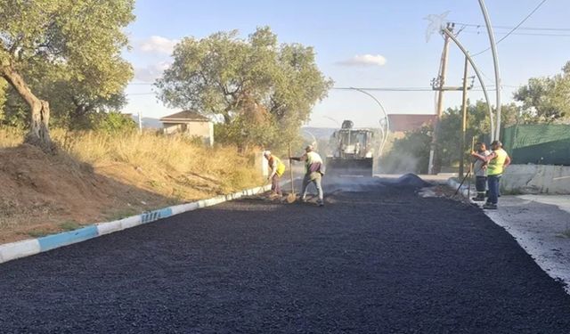 Dilovası'nda asfaltlama çalışmaları başladı